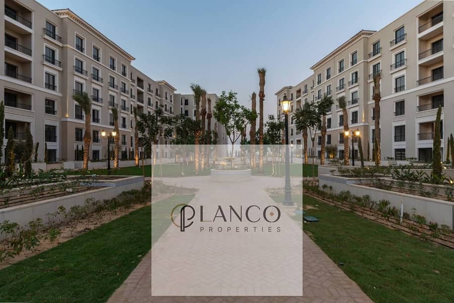 شقة أرضي بجاردن للبيع – فيلدج ويست الشيخ زايد 0