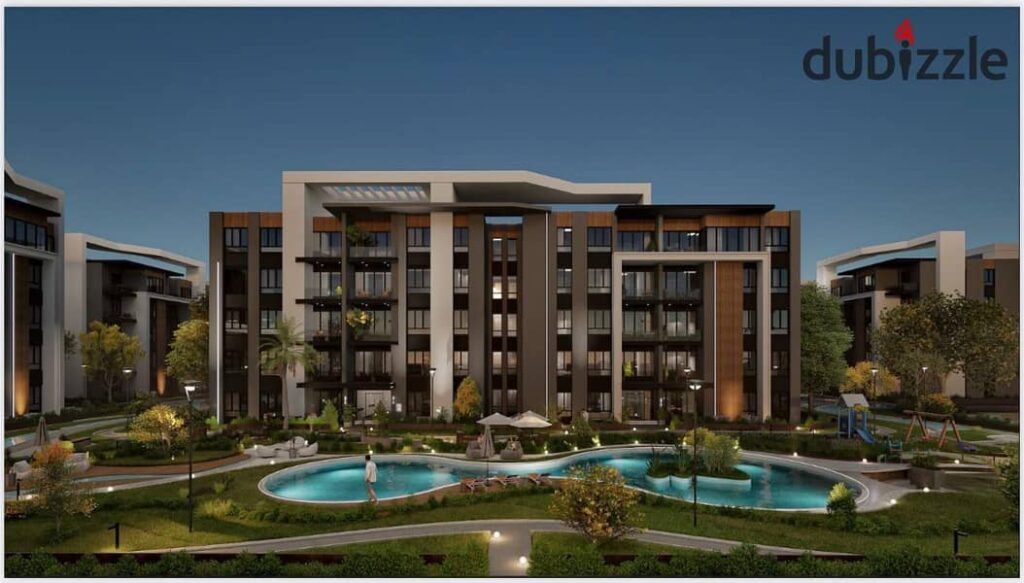 شقة 74م للبيع كومباوند زات حدائق اكتوبر بمقدم10% 0