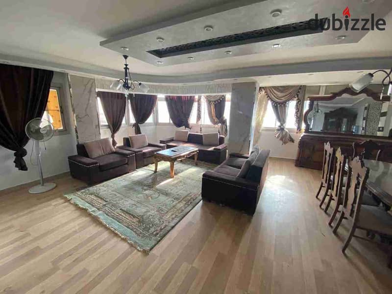 شقة مفروشة للإيجار زهراء المعادي المعراج العلوي خلف كارفور سيتى سنتر 0