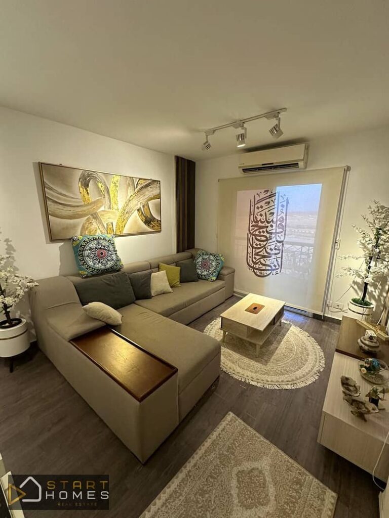 شقه مفروش للإيجار في مدينتي B12 بفيو وايد جاردن مساحه 74 متر تشطيب سوبر لوكس 0