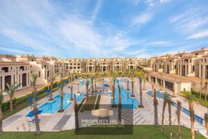 فوري شاليه بجاردن متشطب بالكامل علي البحر في لافيستا lavista 5,520,000 ج.م