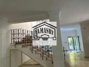 فيلا توين هاوس للايجارالقانون الفاضي في اميز موقع بالرحاب1 المرحله الثالثه بجوار مول 2 التجمع الاول Rehab city, new cairo نموذج H 50,000 ج.م