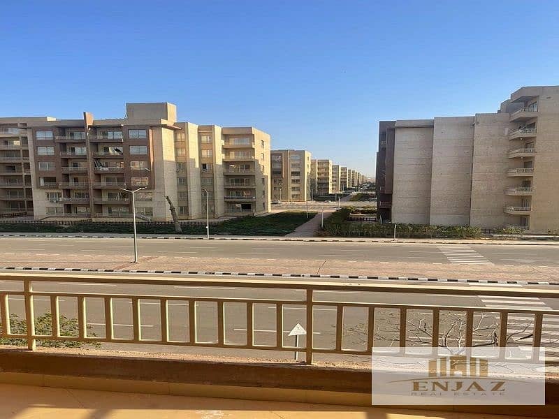 شقه للإيجار فى كومبوند وصال ريزسيدنس فيو وايد جاردن 160م 0