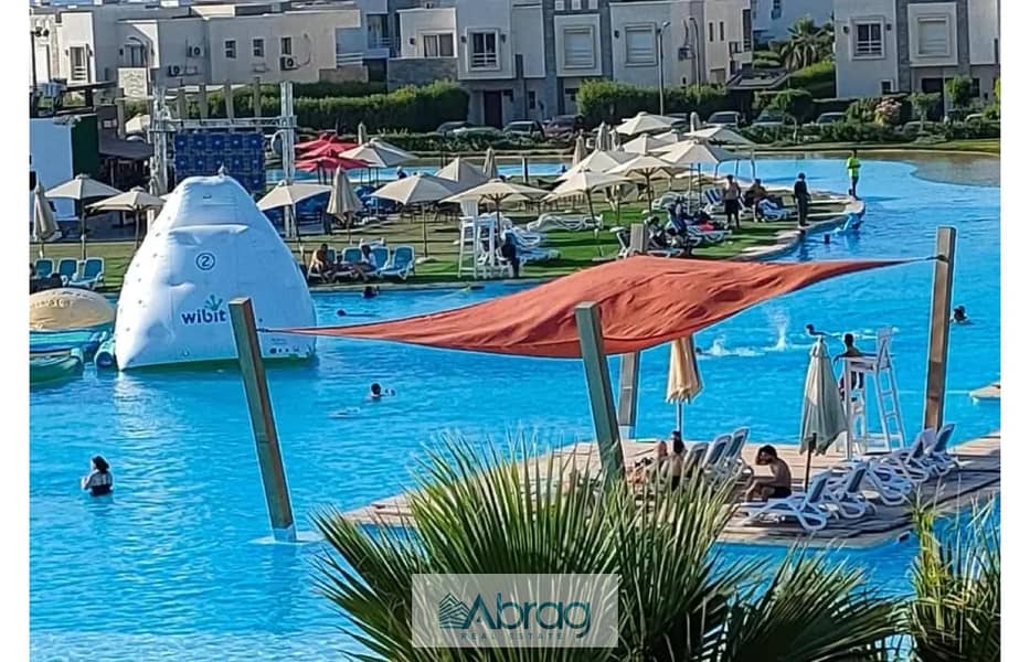 شاليه 137 م بروف للبيع بأمواج سيدي عبد الرحمن الساحل الشمالي فيو مميز جدا بالفرش والاجهزة 0