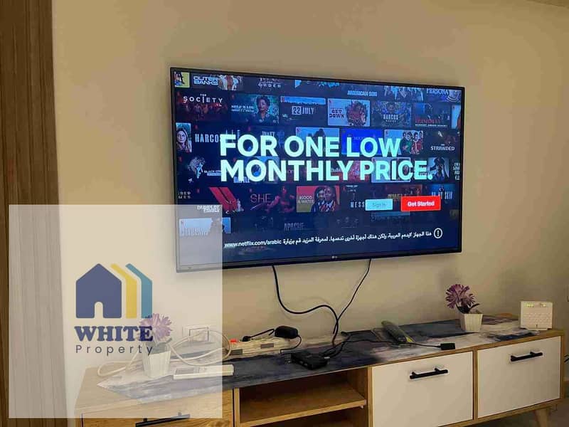 شقة للأيجار مفروش فرش راقى موقع مميز بالقرب من نادى الصيد الدقى 0