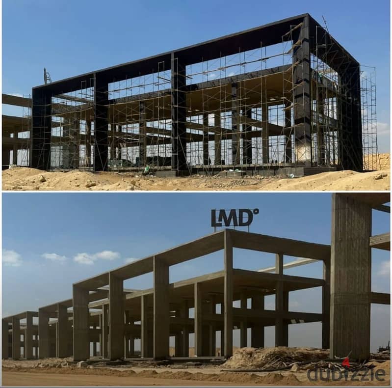 للبيع شو رووم 312 متر فى اميز مكان امام مدخل الرحاب بمقدم 5%واقساط ل 5 سنين 0