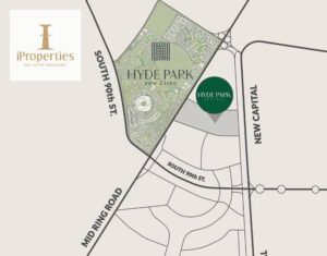 امتلك شقة في هايد بارك سنترال بمقدم 10 % واقساط علي 8 سنين لشركة هايد بارك 14,650,000 ج.م