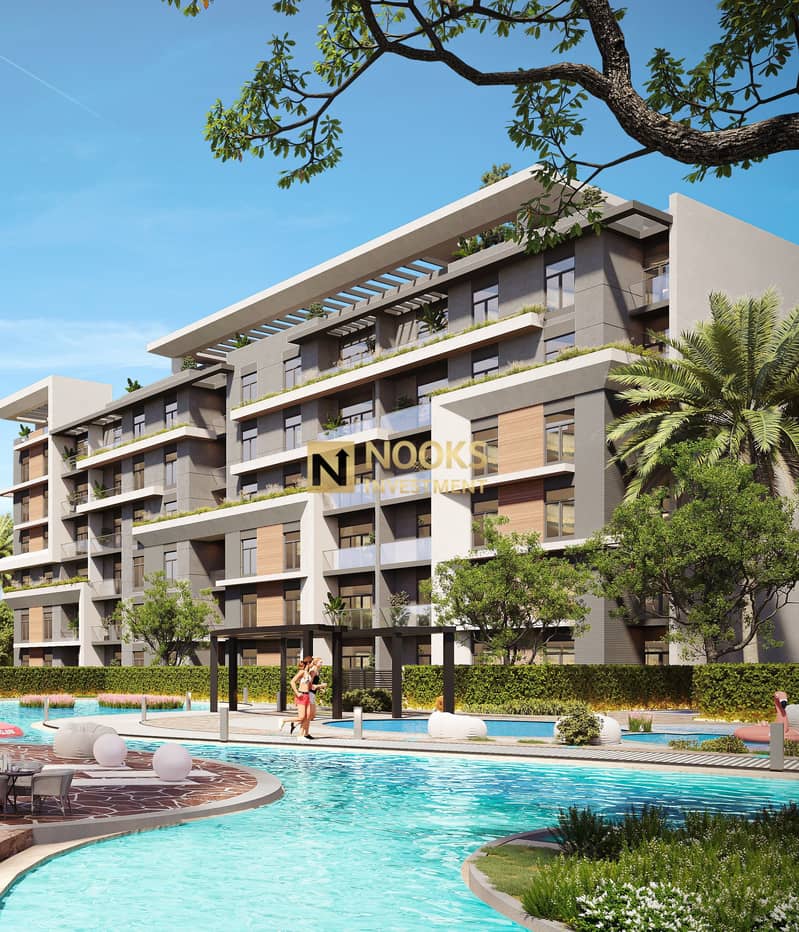 بمقدمات تبدا من 5% و اقساط تصل الي 7 سنوات في العبور الجديده داخل كمبوند متكامل الخدمات New obour city 0