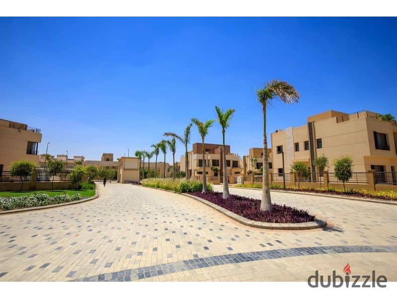 توين هاوس 4 غرف 282م نصف تشطيب كمبوند الما في الشيخ زايد 0