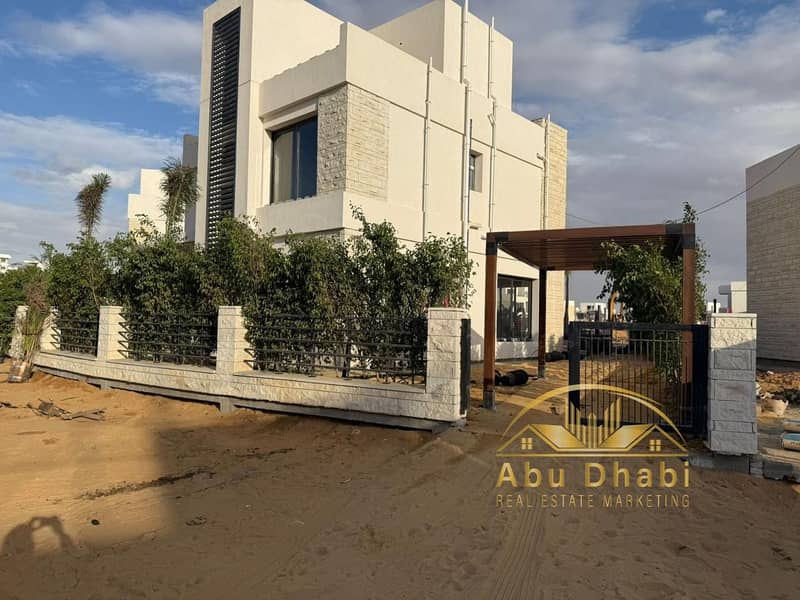 فيلا استاند الون نموذج (B) للبيع بمدينه نور _ اول مدينه  في الشرق الاوسط _ فيو وايد جاردن 0