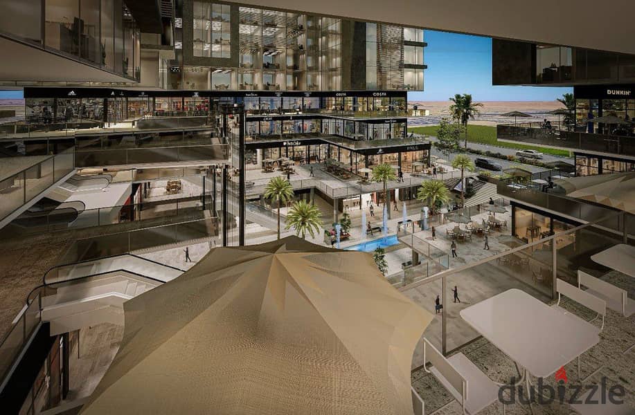 Commercial shop for sale فرصة استثمار محل أرضي 15م بمقدم 2.5% وتقسيط بيوصل ل12 سنة دي فرصتك للاستثمار 0