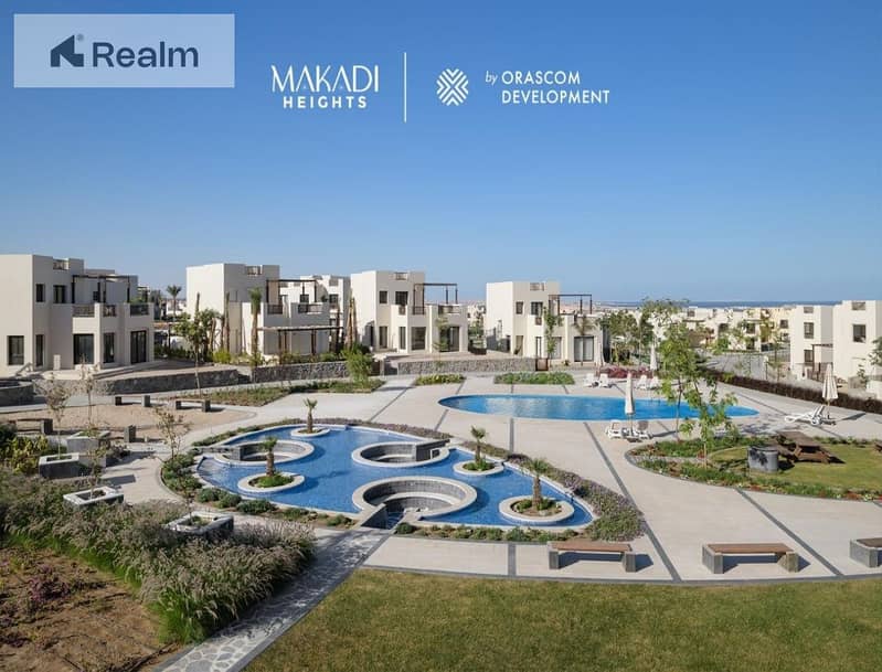 أطلقت شركة أوراسكوم شقه دوبلكس بانورامية بإطلالة بحرية في مكادي 0