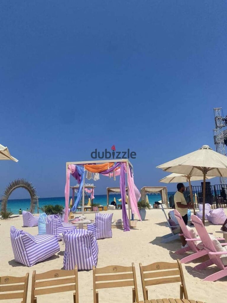 شاليه غرفه للبيع في هاسيندا ويست "رأس الحكمه" Hacienda West "Ras El Hikma" ,إستلام: 2026, لوكيشن مميز جدا. 0