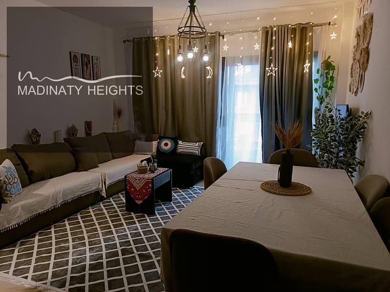 شقة 100م استلام فوري للبيع كاش في مدينتي B15 – هيئة المجتمعات – جاهزة للسكن والمعاينة متشطبة 0