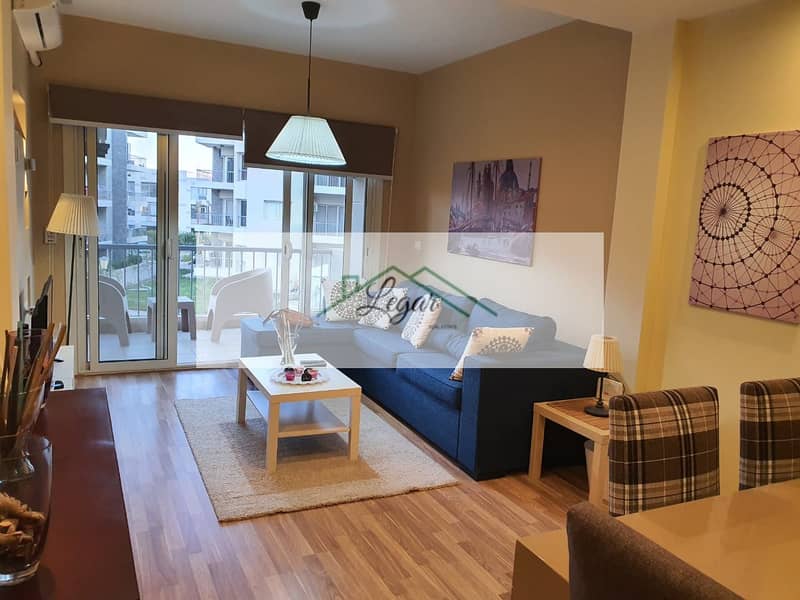 شقة 3 غرف للإيجار مفروشة مودرن بالكامل في كمبوند ذا أدرس – الشيخ زايد | بسعر مميز 0