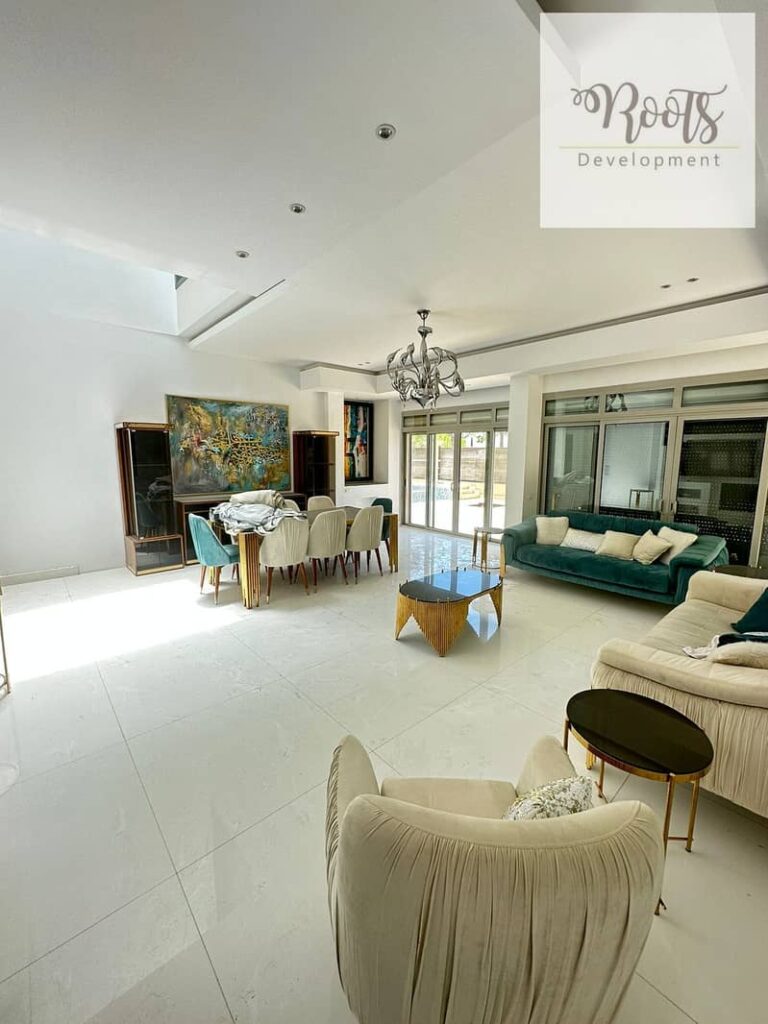 للبيع For sala فيلا Villa كورنر جولف فيو تشطيب ألترا مودرن ultra-modern بحمام سباحة فى كمبوند أليجريا Allegria - الشيخ زايد Sheikh Zayed 0