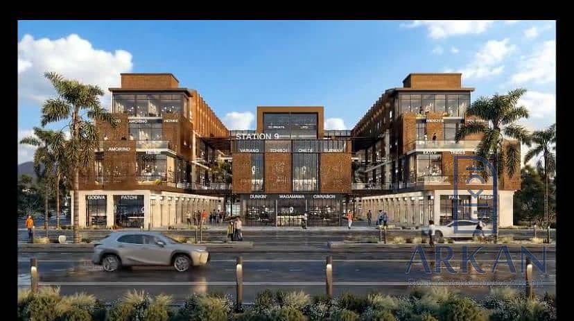 محل تجاري للبيع 24 متر مميز- في حدائق أكتوبر افضل موقع كثافه سكانيه-بجوار دجله و المنتزهAR 0