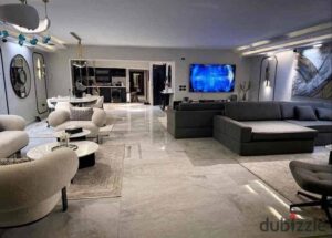 شقه مفروشه للإيجار اليومي للعائلات في الشيخ زايد كمبوند بفرلي هيلز موقع رائع 4,000 ج.م