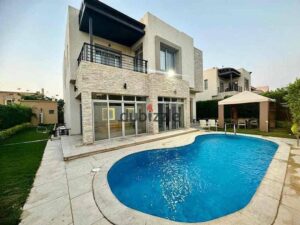 فيلا مفروشه للإيجار اليومي في الشيخ زايد موقع مميز واكتر من رائع بجوار جميع المولات 15,000 ج.م