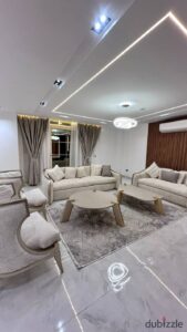 شقه مفروشه ومجهزه بالكامل شارع شهاب المهندسين 220م تشطيب سوبر لوكس فرش مودرن حديث 45,000 ج.م