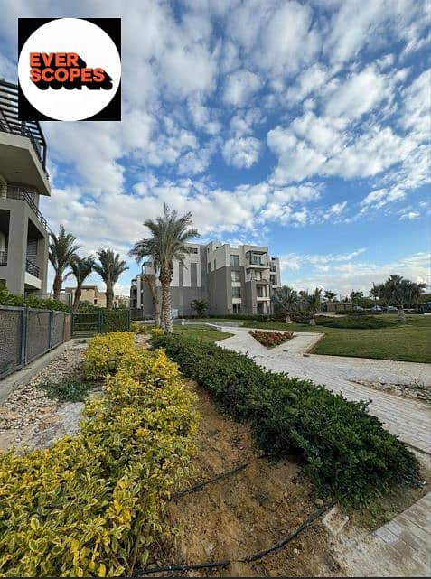 شقه للبيع غرفتين بجاردن في بالم باركس ( بالم هيلز ) في 6 اكتوبر قريب من نادي وادي دجله 0