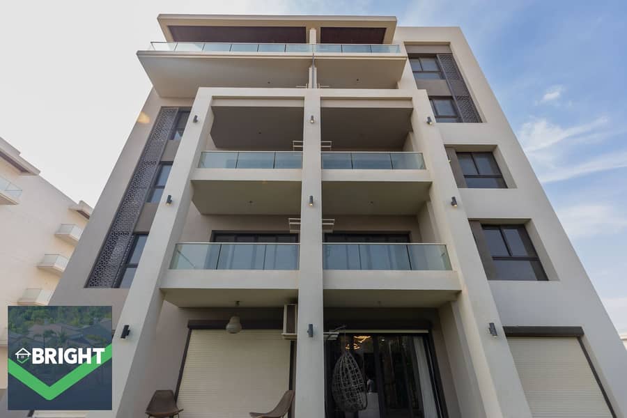 بخصم 30% ع السعر استلم شقة 171م متشطبه الترا سوبر لوكس - بفيو مميز ع اللاجون مباشرة 0