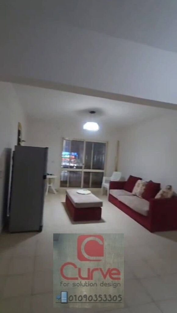 شقة مفروشة للإيجار عمارات المستقبل على الشارع الرئيسي بأرقي احياء الشيخ زايد 71 متر للمغتربين والمهندسين والأسر الصغيرة مدد طويلة فقط 0