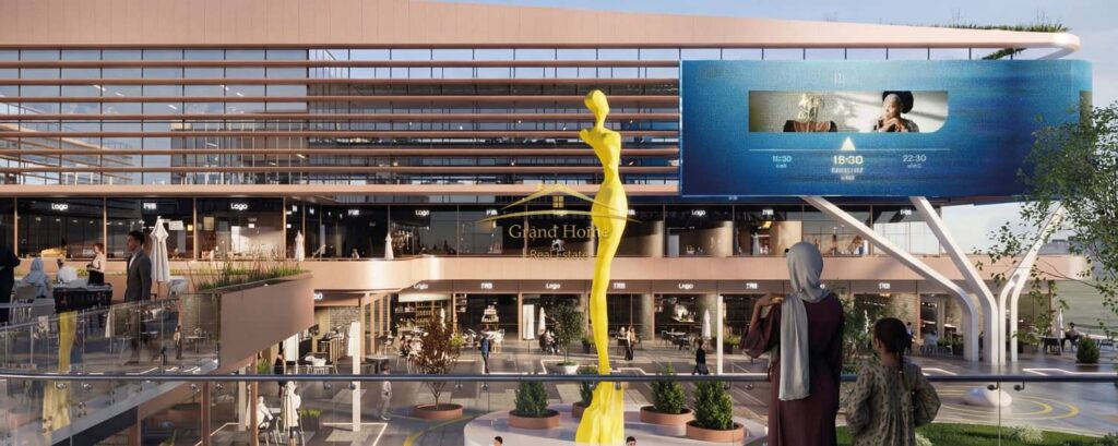 محل تجاري للبيع بالتقسيط 50م مول Nine08 ناين08 سنترادا علي محور البوليفارد ووصلة دهشور 6 أكتوبر بالقرب من ايفر و وان اوف وان و اركان مول و 205 و دال 0