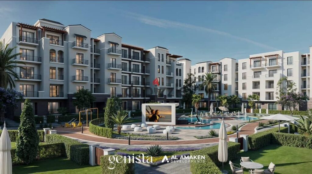 شقة للبيع 120م في الشيخ زايد دقائق من النادي الأهلي مقدم 5% تقسيط ل 10سنوات بسعر الطرح الاول 0