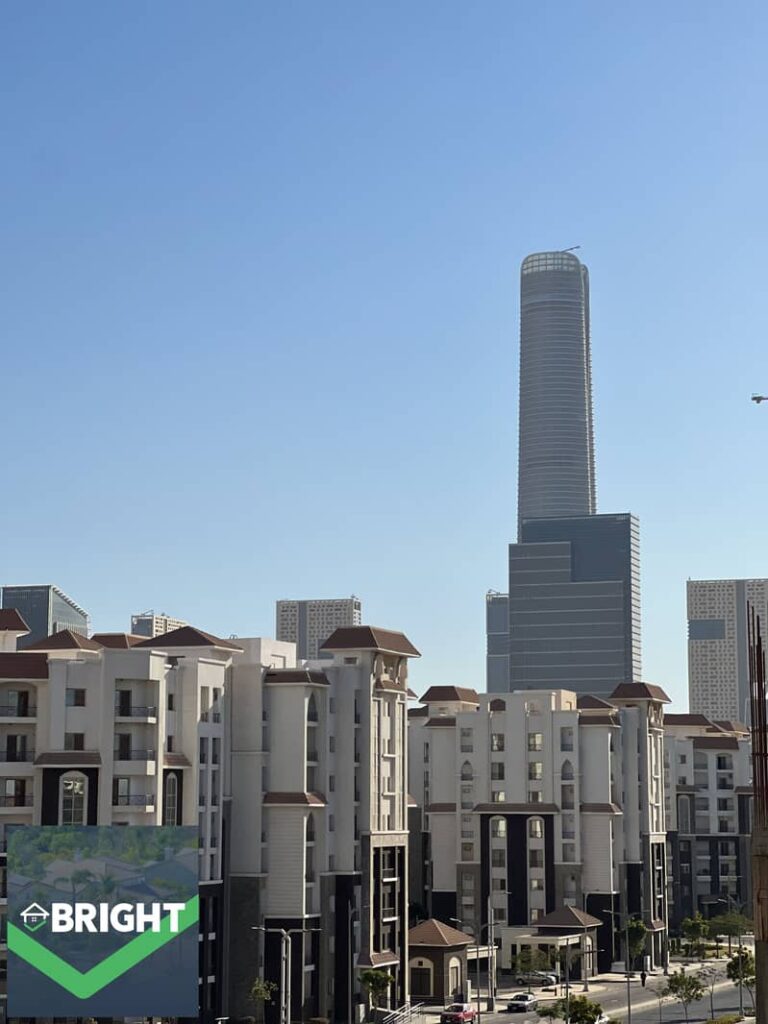 باطلالة مباشرة علي البرج الايقوني - شقة 200م تشطيب التراسوبرلكس واستلام فوري بسعر 6 مليون 450الف فقط 0