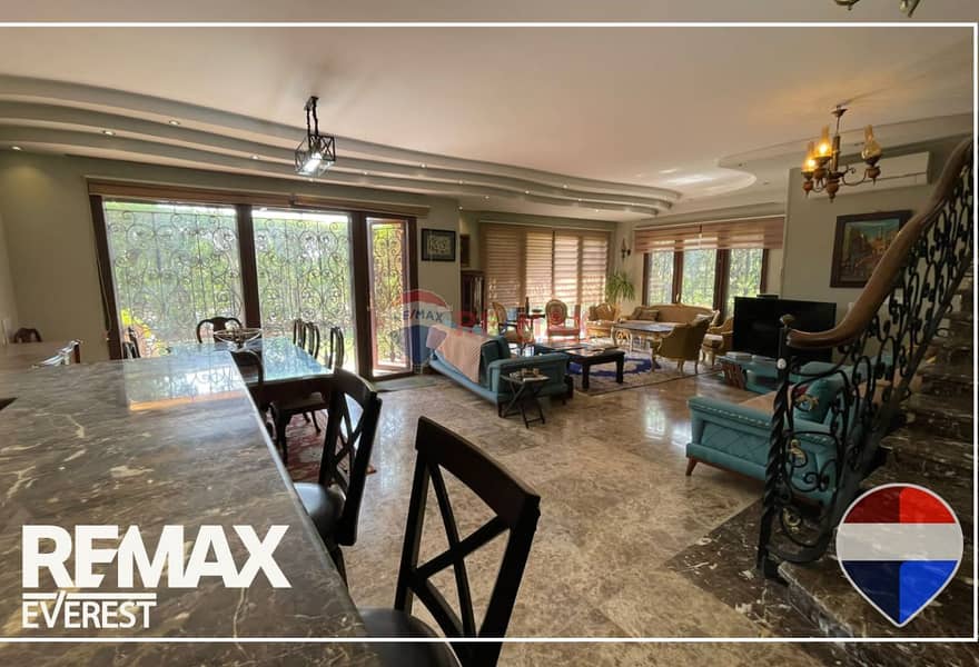 دوبلكس بحديقة مفروش فيو رائع في كازا سوديك 0