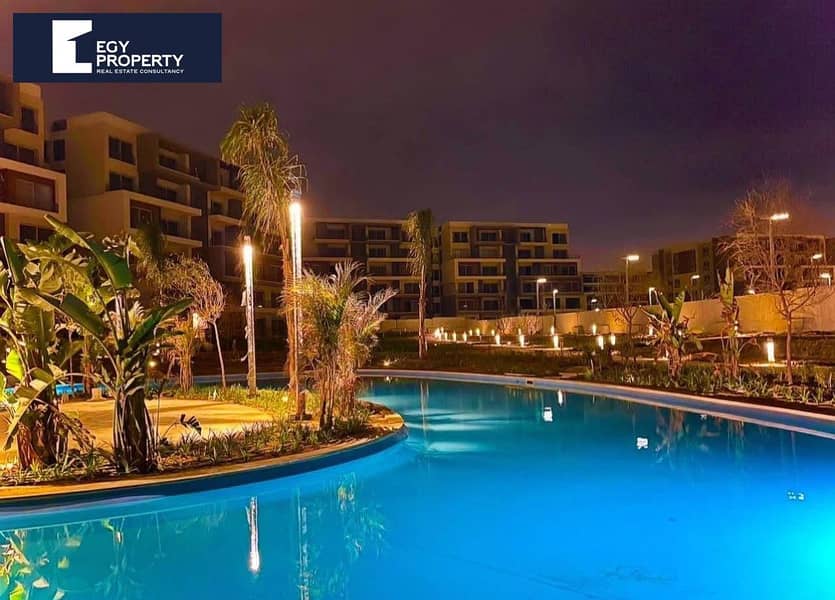 شقة للبيع في بالم هيلز القاهرة الجديدة التجمع الخامس بالتقسيط حتى 2031 0