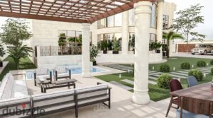 بمقدم 10% فقط وتقسيط على اطول فتره سداد امتلك تاون هاوس في كمبوند يامور الشيخ زايد دقايق من وصله دهشور ومول العرب 8,216,000 ج.م