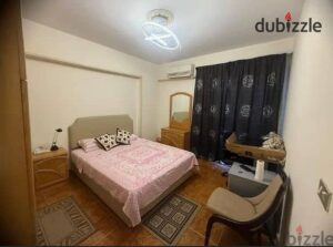 شقة مفروشة 110 م بـ سموحة عمـــارات لانــد مــارك 18,000 ج.م