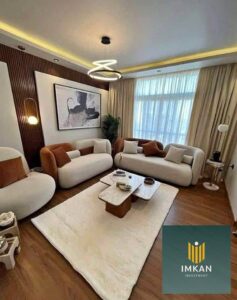 شقه للبيع استلام فوري متشطبه تشطيب سوبر لوكس بالاجهزه والتكيفات والعفش في كمبوند امورادا Amorada في التجمع الخامس 12,000,000 ج.م