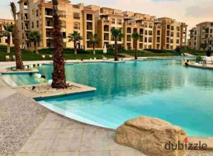 شقة استلام فوري ارضي بجاردن كومبوند ستون ريزيدنس التجمع الخامس القاهره الجديده 0