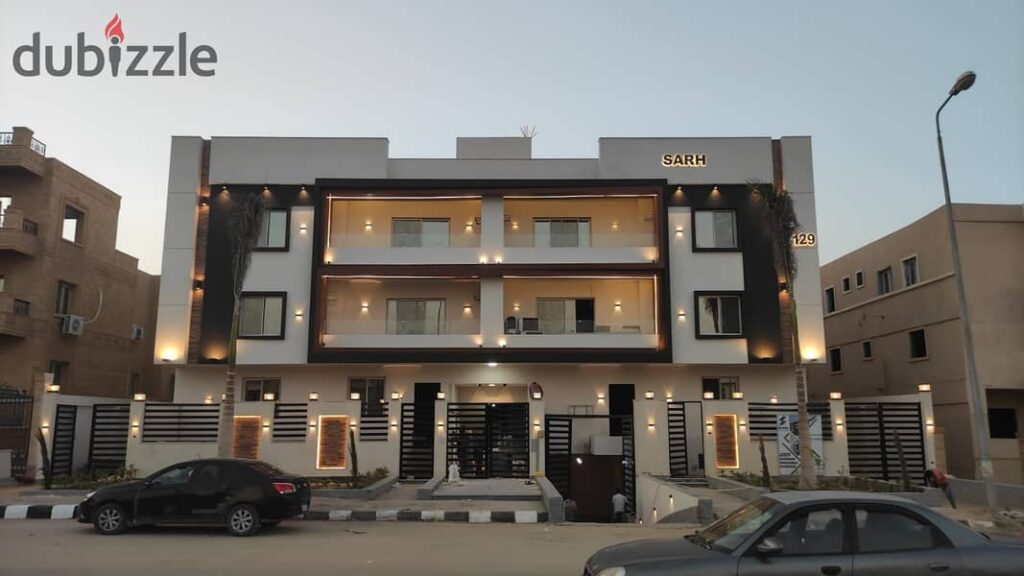 شقة للبيع بحري خلفي داخل فيلا مودرن في واحد من أرقى وأميز أحياء مدينة الشروق الحي الثالث غرب تبه الوزير 0