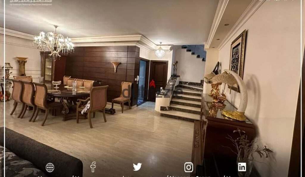 فيلا للبيع فى مدينتى نموذج y توين هاوس تشطيب الترا سوبر لوكس فيو جاردن بجوار اوبن اير مول 0