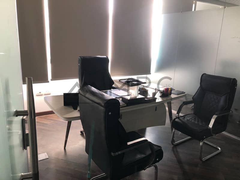 موقع مميز بالقاهرة الجديدة مناسب للشركات الكبرى بعقد مرن وأسعار تنافسية ومساحات عملية جاهز للاستلام فوراً مكتب للإيجار في ميفيدا بيزنس بارك تشطيب كامل 0