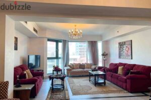 شقة للإيجار المفروش 190م سان ستيفانو – الفورسيزون 65,000 ج.م