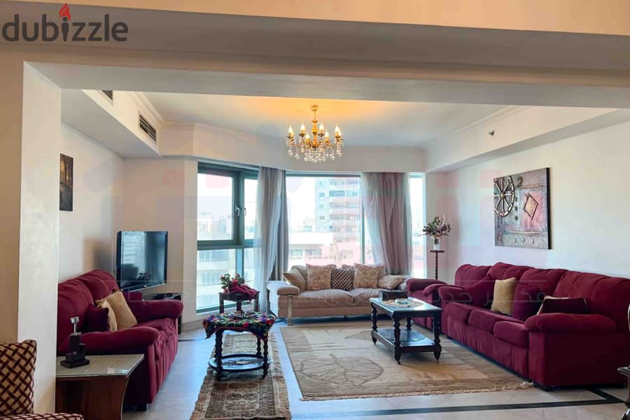 شقة للإيجار المفروش 190م سان ستيفانو - الفورسيزون 0