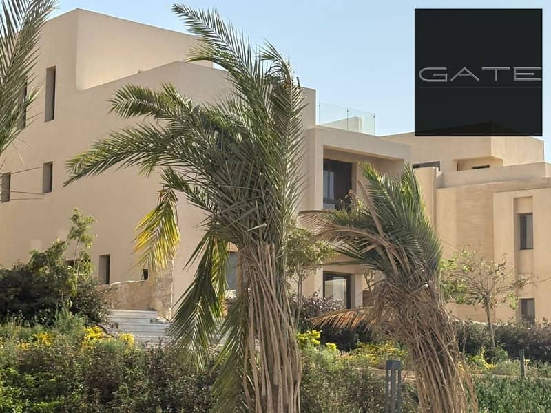 تاون هاوس للبيع بأقل سعر و موقع مميز في أو ويست أوراسكوم 6 اكتوبر على طريق الواحات – مرحلة Hillside – استلام قريب بدون تشطيب 0