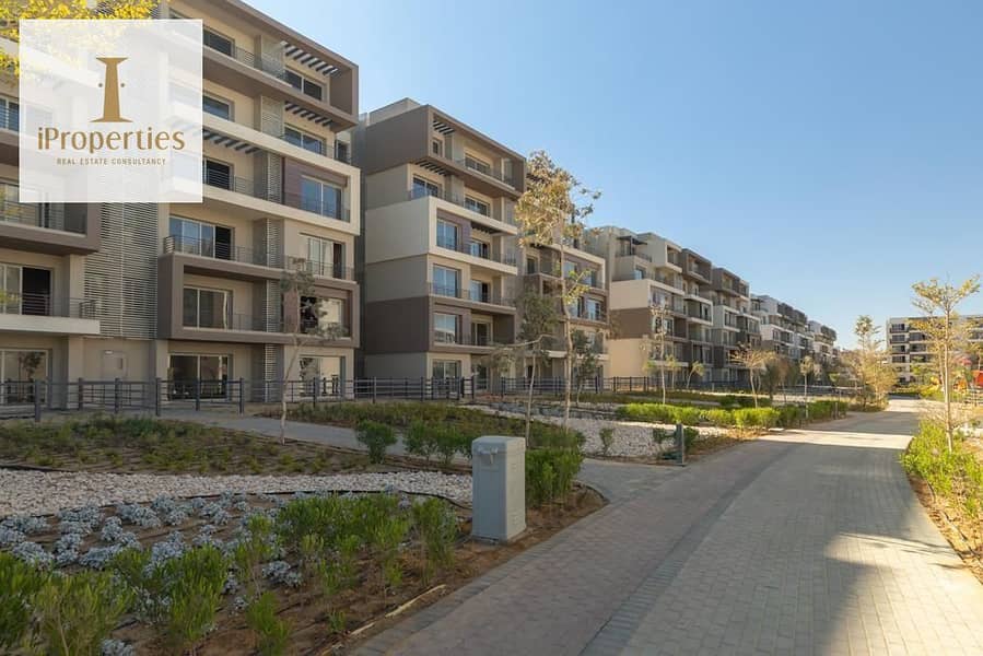 شقة 250م مع جاردن للبيع فى بالم هيلز نيو كايرو - استلام فورى 0