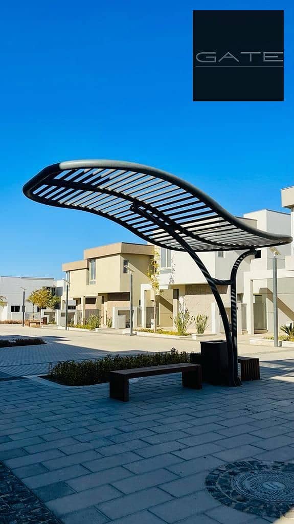 تاون هاوس للبيع بسعر مميز كورنر في كمبوند بادية بالم هيلز 6 اكتوبر برايم لوكيشن بدون تشطيب 0