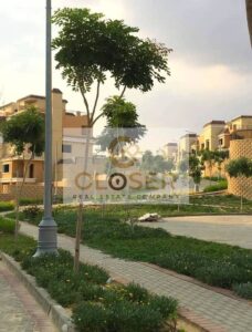 تاون هاوس للبيع ارضي بجاردن باميز اطلاله واقل سعر في كمبوند سراي sarai s2 9,581,000 ج.م