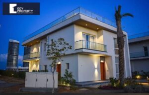 باقل سعر فيلا باطلالة خيالية متشطبة بالكامل للبيع في مزارين العلمين الجديدة – الساحل الشمالي 20,500,000 ج.م