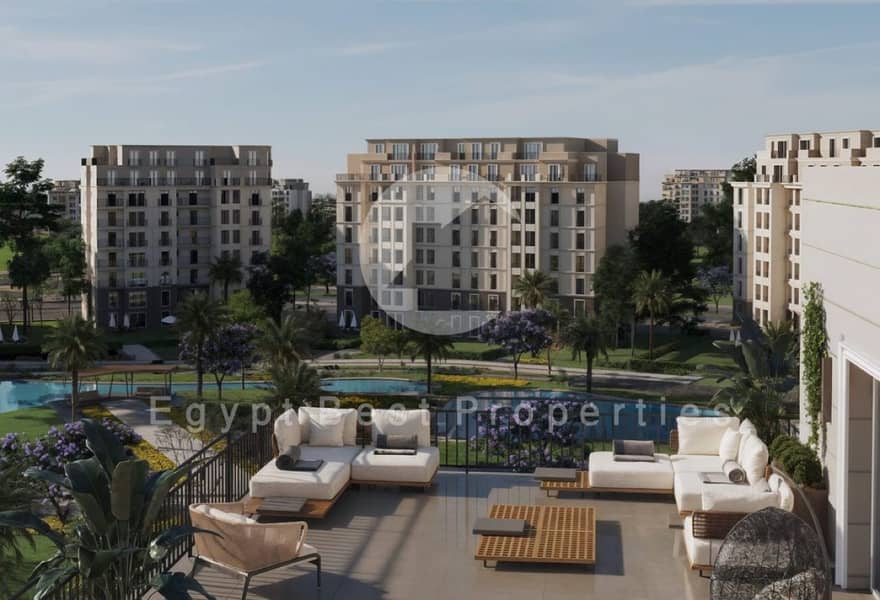 شقة تشطيب كامل بمقدم 5% فقط علي 10 سنوات 0