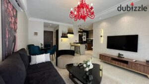 47,000 ج.م اشيك شقة مفروشة للإيجار بمدينتي ارضي بجاردن تشطيبات وفرش سوبر