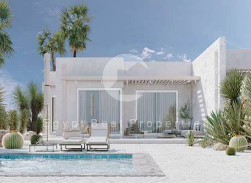 فيلا مستقلة صف أول على البحر للبيع في سوما باي | مقدم 10% فقط مع خصم 0