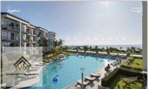 شاليه للبيع باقل سعر في السخنه متشطب علي اعلي مصطبة Seaview بمقدم 5% فقط بجوار مارينا الجلاله مباشره 4,300,000 ج.م